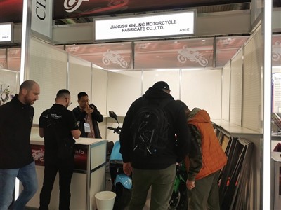 XINLING MOTORCYCLE trekt veel klanten op EICMA 2023
